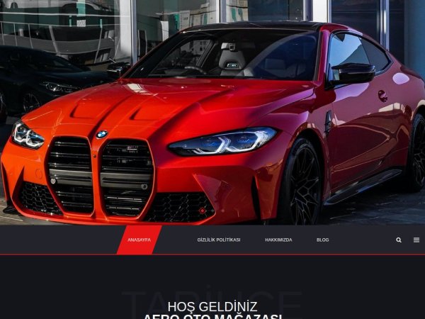 Aero - OpenCart Oto Aksesuar Teması