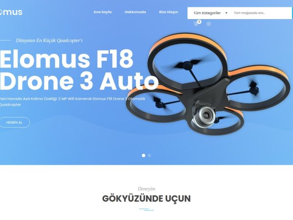 Elomus - OpenCart Tek Ürün Teması