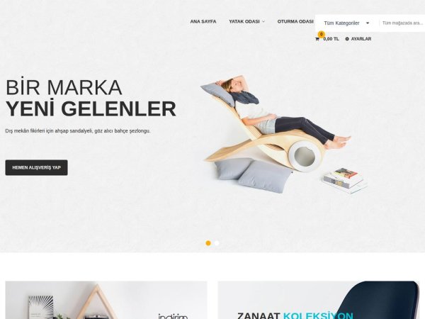 Gicor - OpenCart Mobilya Teması