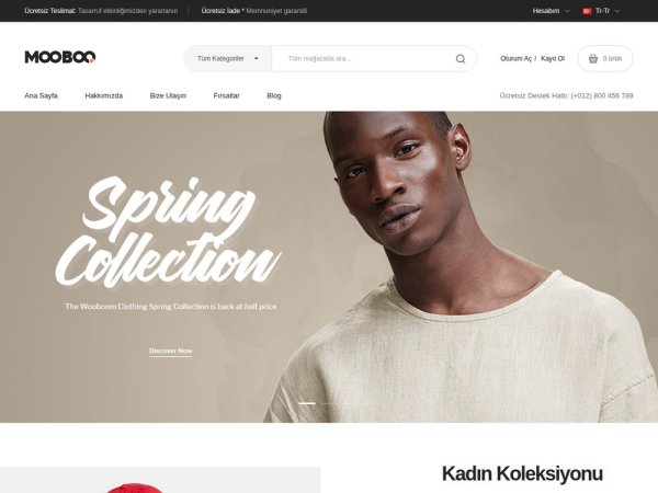 Mooboo - OpenCart Moda Teması