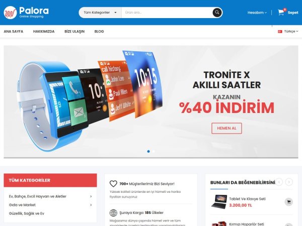 Palora - OpenCart Genel Teması